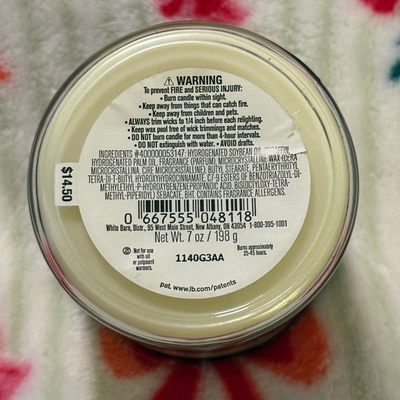 Bath and Body Works Lakeside Morning 7 Oz Small Jar Candle NWT - Picture 4 of 4
